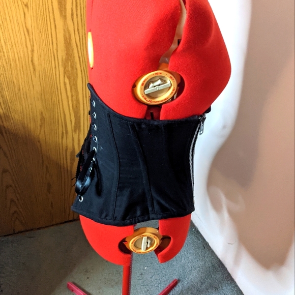 Steel Corset with Circuit Board Print - Picture 4 of 7